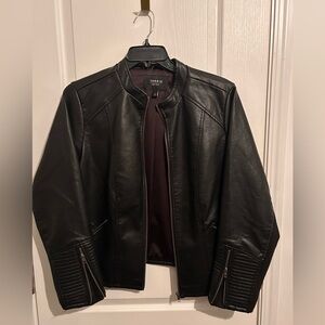 Torrid Black Faux Leather Jacket